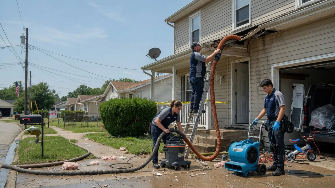 Water Damage Restoration in West Point, KY near me